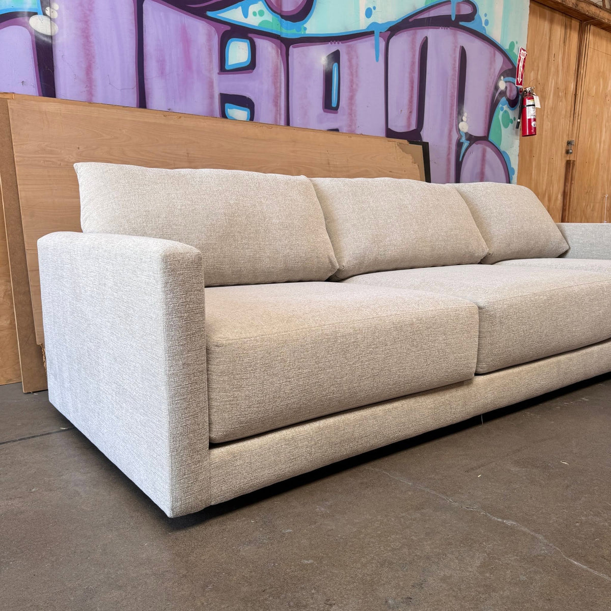 CRATE AND BARREL GATHER SECTIONAL
