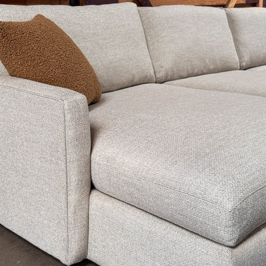 Crate & Barrel Lounge Deep in Taft Cement